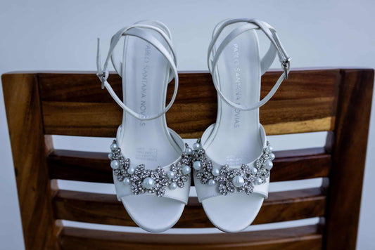 Selene guirnalda cristal y perla.
